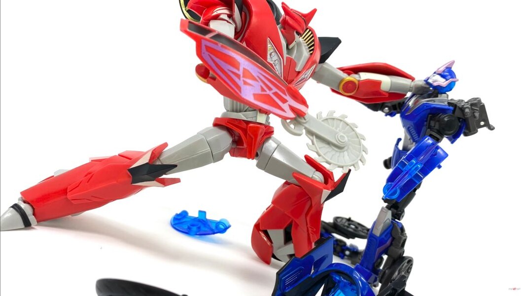 Transformers RED Prime Knock Out In Hand Image  (4 of 37)